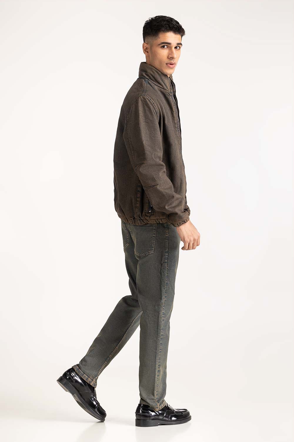 Denim Puffer Jacket MN-JKT-WS24-069