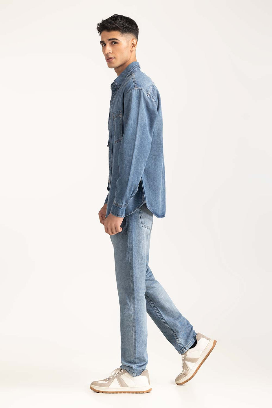 Denim Shacket MN-DNCS-WS24-003