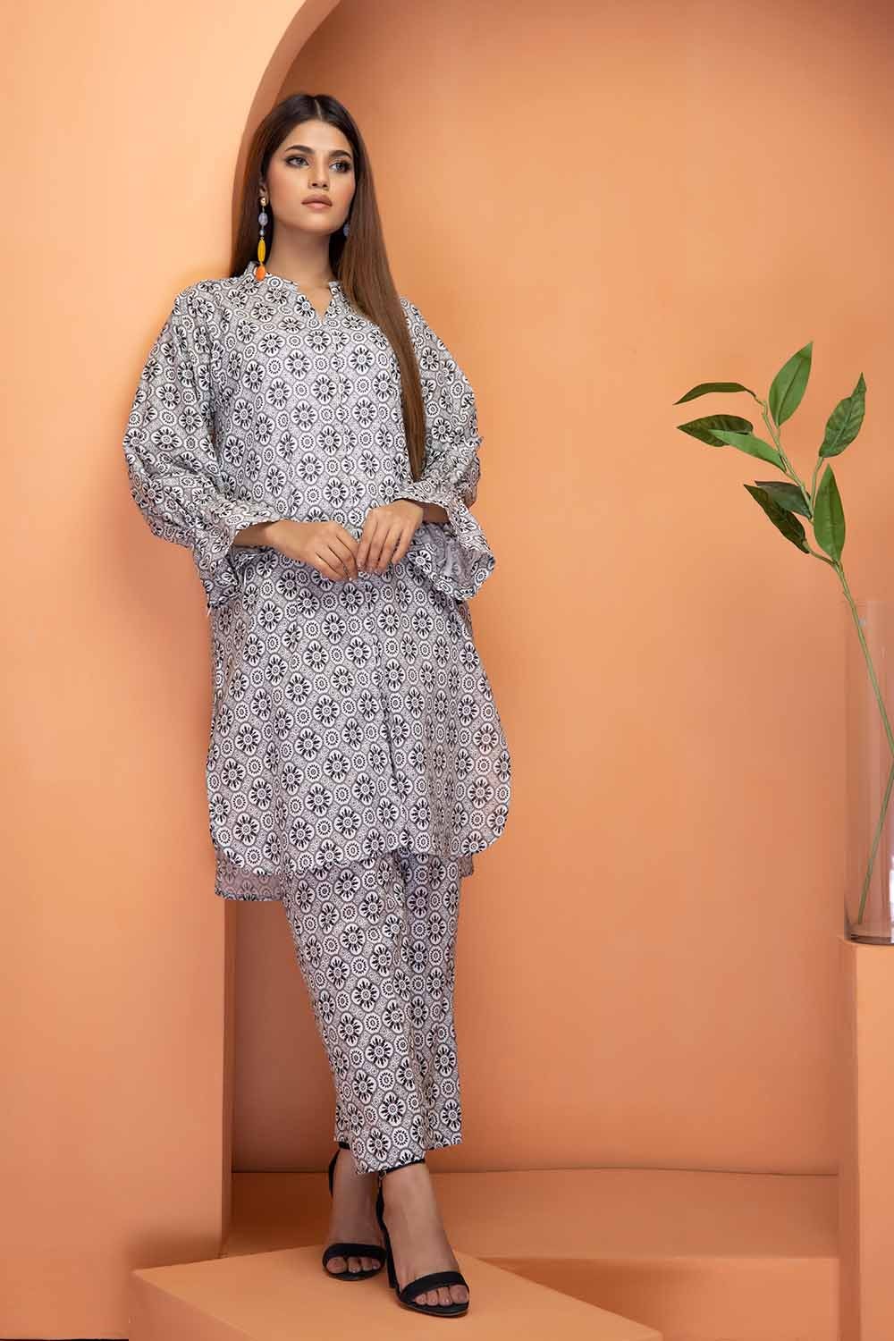 2 Piece Printed Lawn Unstitched Suit TLP-32021