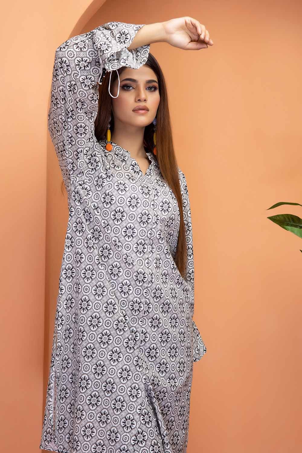 2 Piece Printed Lawn Unstitched Suit TLP-32021