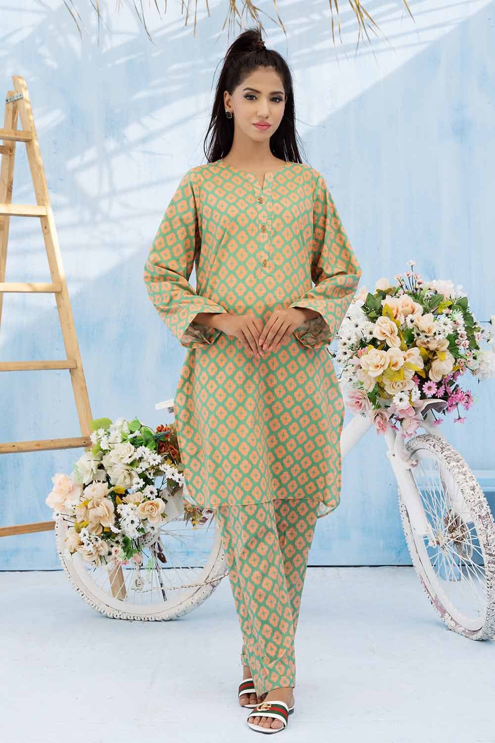 2 Piece Printed Lawn Unstitched Suit TL-32074