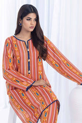 2 Piece Printed Khaddar Unstitched Suit CWT-32002