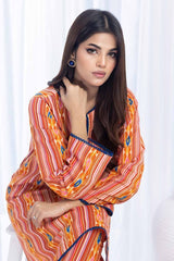2 Piece Printed Khaddar Unstitched Suit CWT-32002