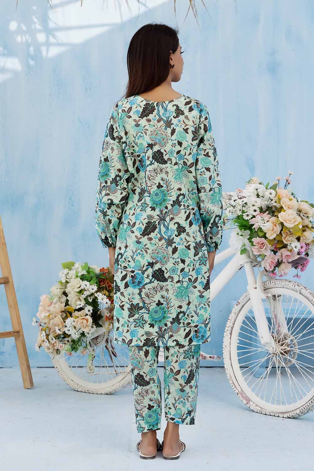 2 Piece Printed Lawn Unstitched Suit TL-32076