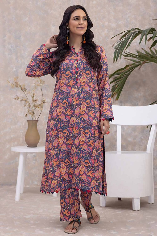 2 Piece Cotail Unstitched Suit