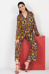 2 Piece Linen Unstitched Digital Printed Suit VT-22013