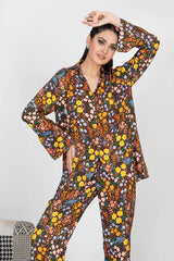 2 Piece Linen Unstitched Digital Printed Suit VT-22013