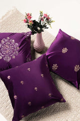 Ditsy Velvet Embroidered Cushion Cover