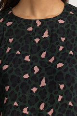 Dark Green Basic Top WM-DRSWS23-004