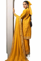 3 Piece Unstitched Diamantes Printed Lawn Suit with Denting Lawn Dupatta DN-42035