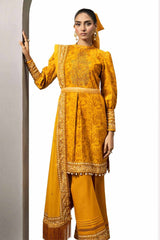 3 Piece Unstitched Diamantes Printed Lawn Suit with Denting Lawn Dupatta DN-42035