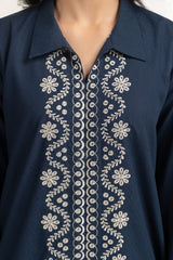 Dobby Embroidered Co-Ord Set IPST-44361