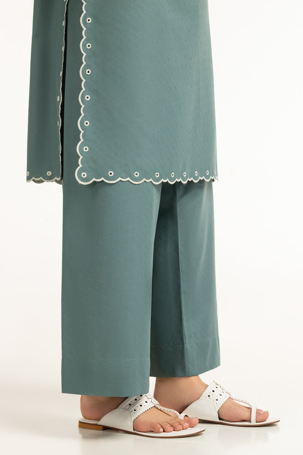 Dobby Embroidered Co-Ord Set IPST-44363