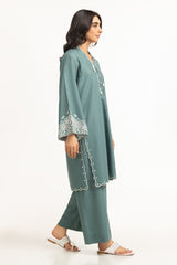 Dobby Embroidered Co-Ord Set IPST-44363