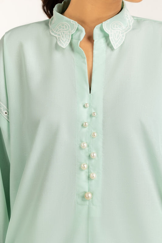 Dobby Embroidered Co-Ord Set IPST-44364