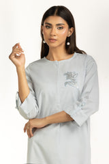 Dobby Embroidered Co-Ord Set IPST-44812-A