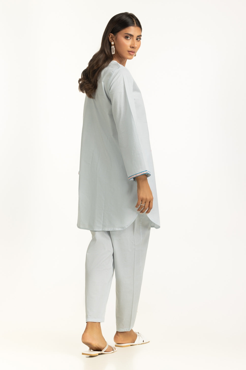 Dobby Embroidered Co-Ord Set IPST-44812-B