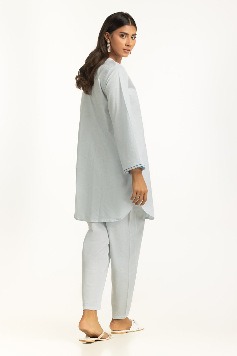 Dobby Embroidered Co-Ord Set