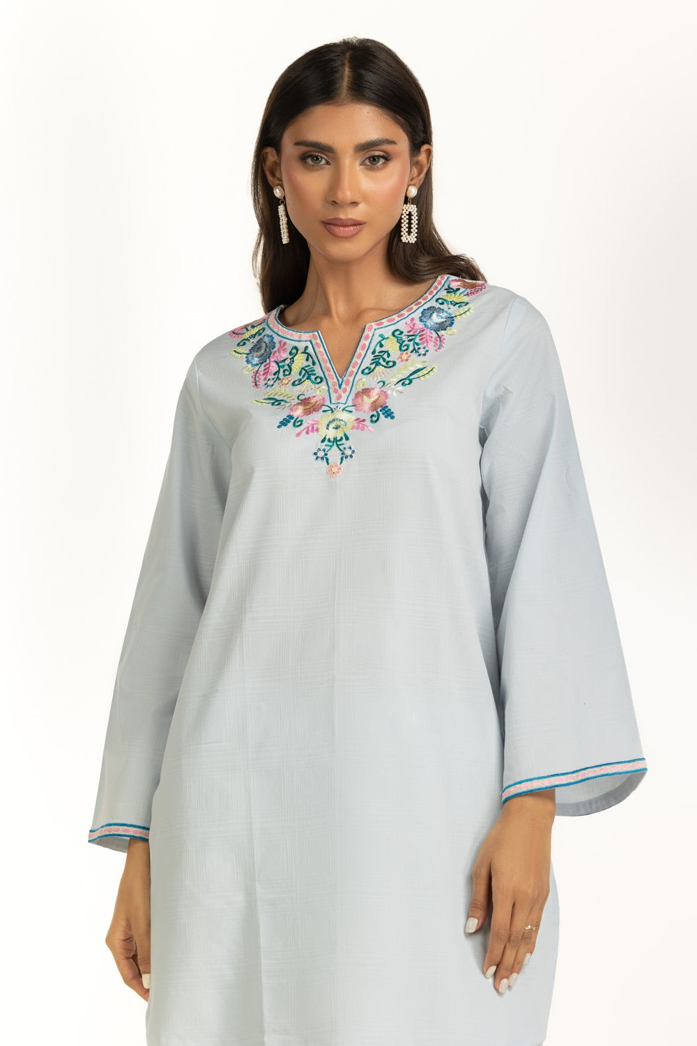 Dobby Embroidered Co-Ord Set IPST-44812-B