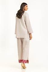 Dobby Embroidered Co-Ord Set IPST-44813