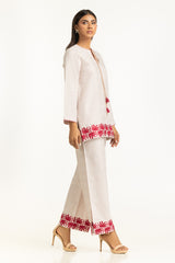 Dobby Embroidered Co-Ord Set IPST-44813