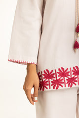 Dobby Embroidered Co-Ord Set IPST-44813