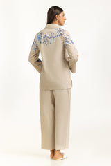 Dobby Embroidered Co-Ord Set IPST-44814-A