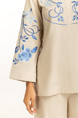 Dobby Embroidered Co-Ord Set IPST-44814-A