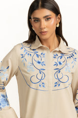 Dobby Embroidered Co-Ord Set IPST-44814-A