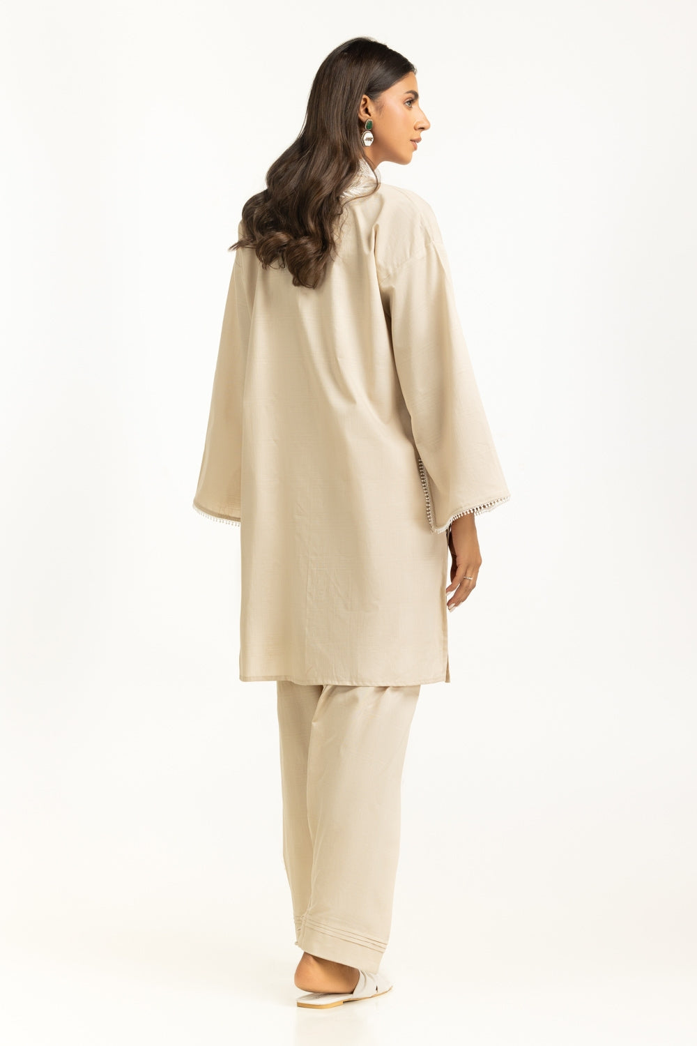 Dobby Embroidered Co-Ord Set IPST-44814-B