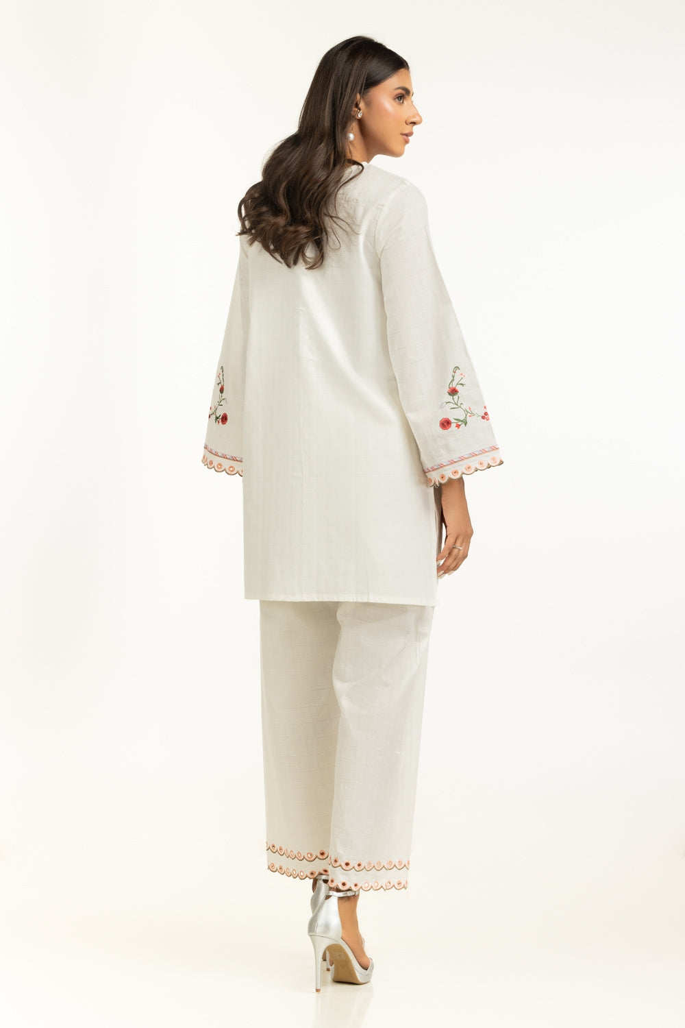 Dobby Embroidered Co-Ord Set IPST-44816