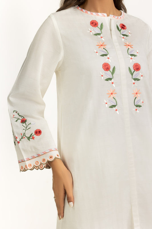 Dobby Embroidered Co-Ord Set IPST-44816