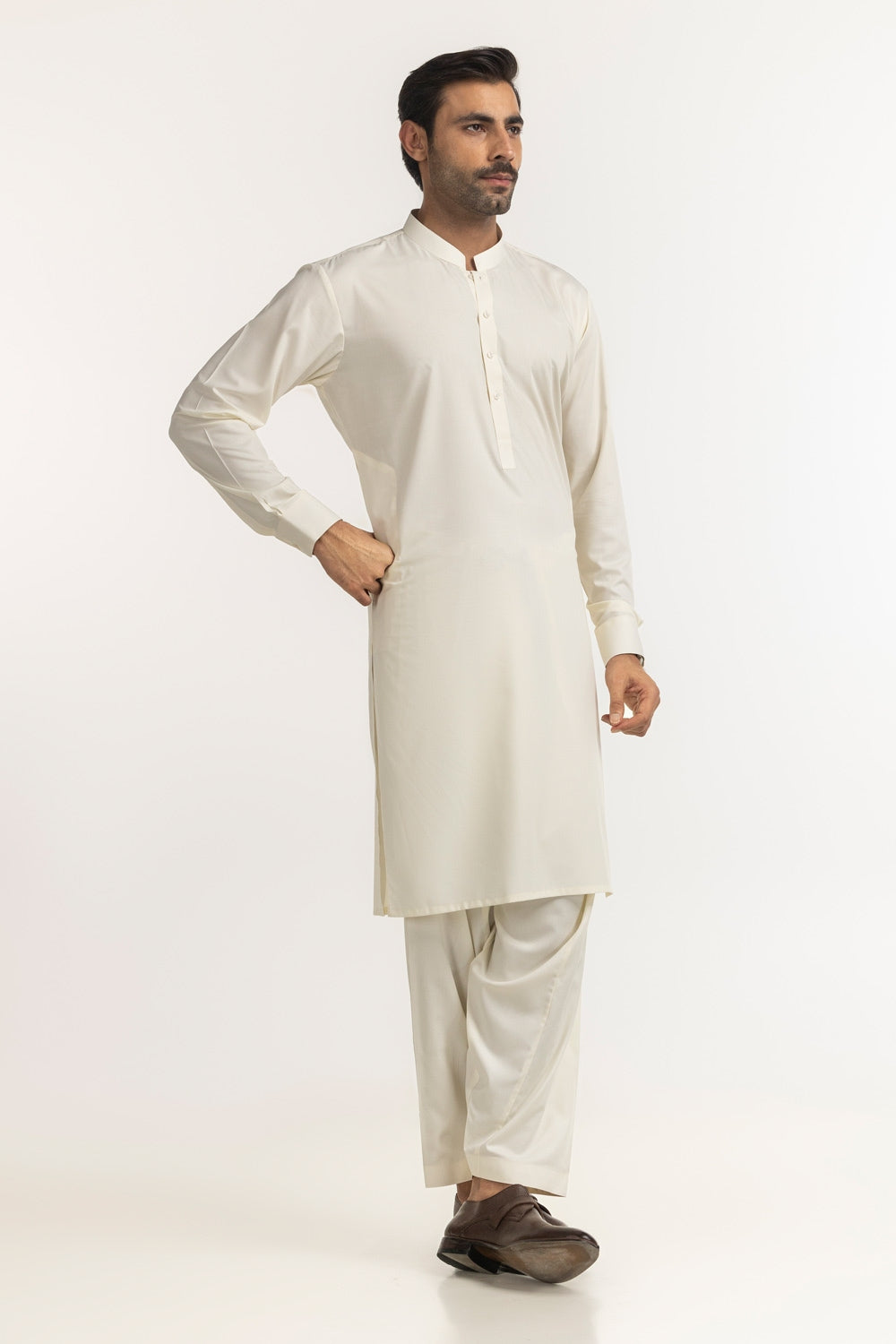 Dominic Unstitched Fabric Blended