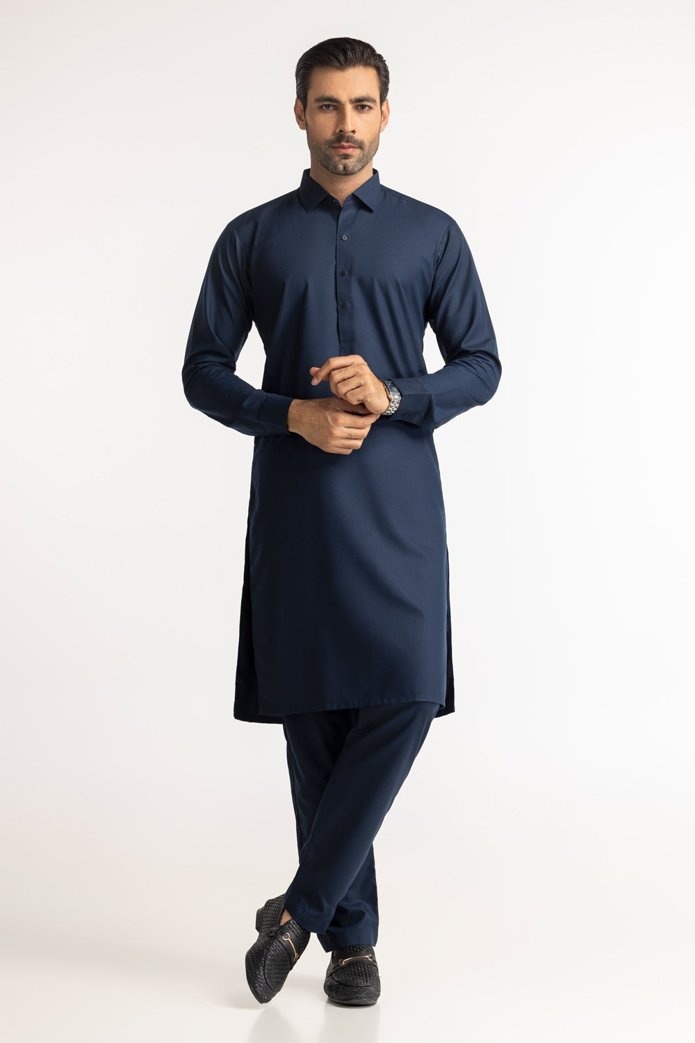 Dominic Unstitched Fabric Blended