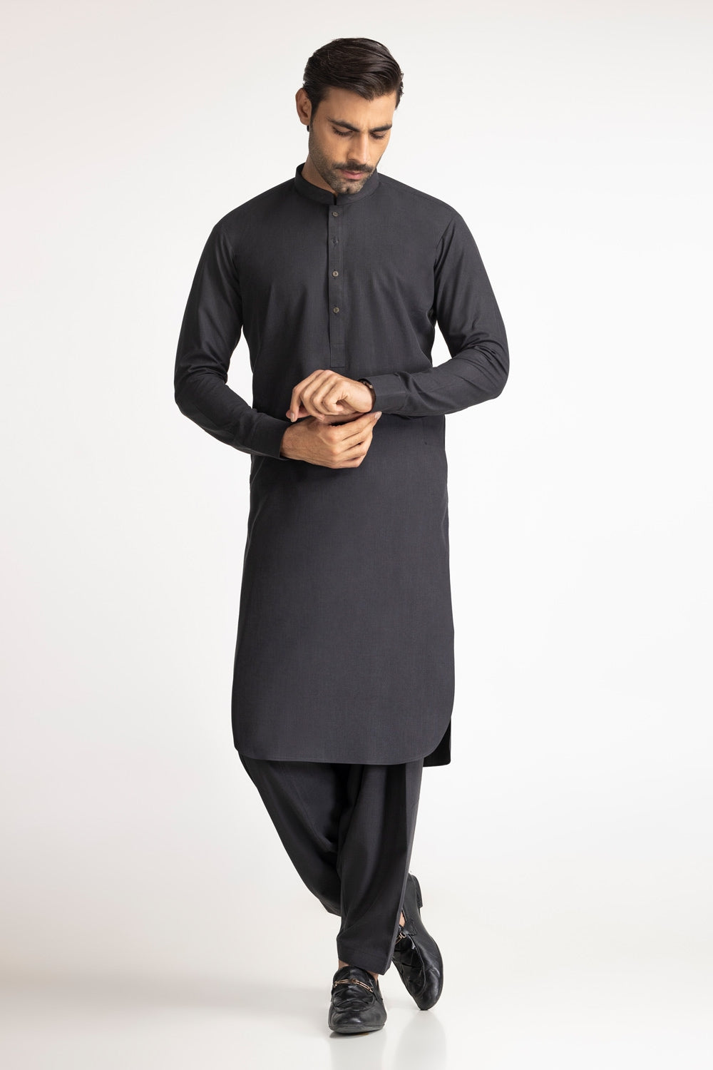 Dominic Unstitched Fabric Blended