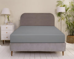 Dove Dyed Fitted Sheet