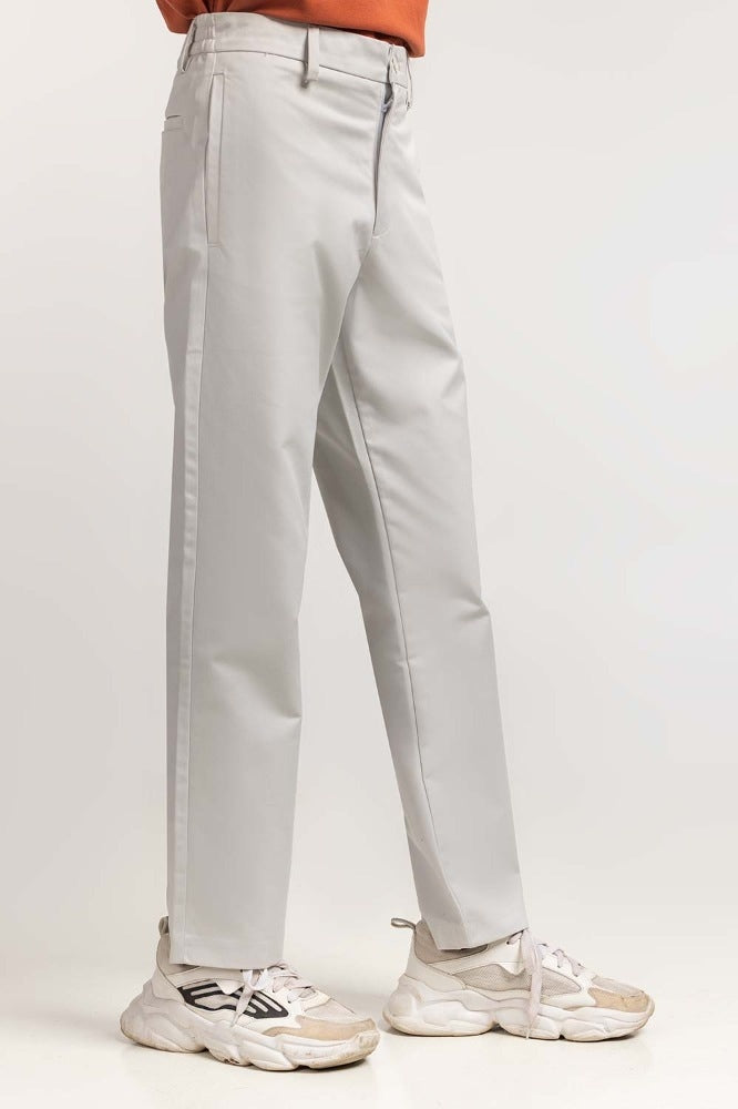 Down Blue Basic Khaki Pant MNTRCSS24007-B