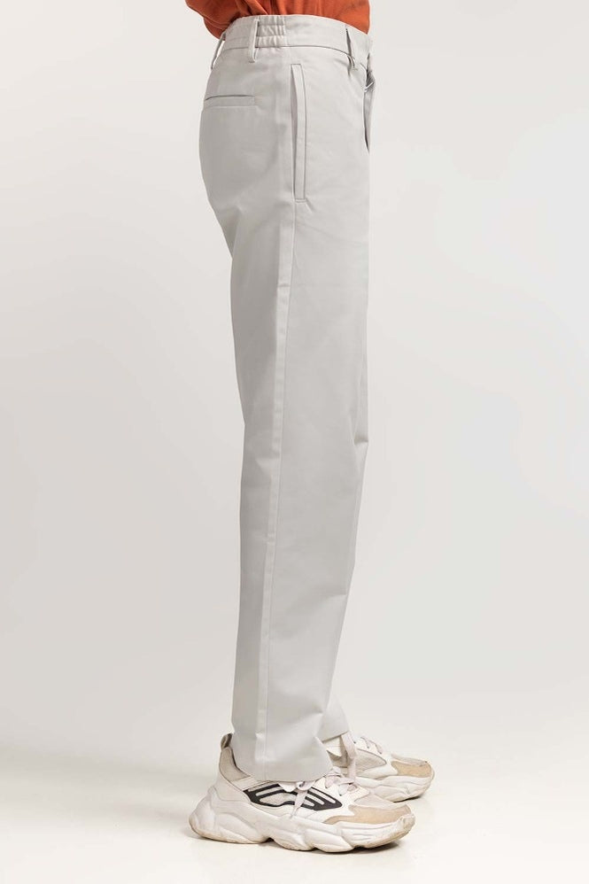 Down Blue Basic Khaki Pant MNTRCSS24007-B