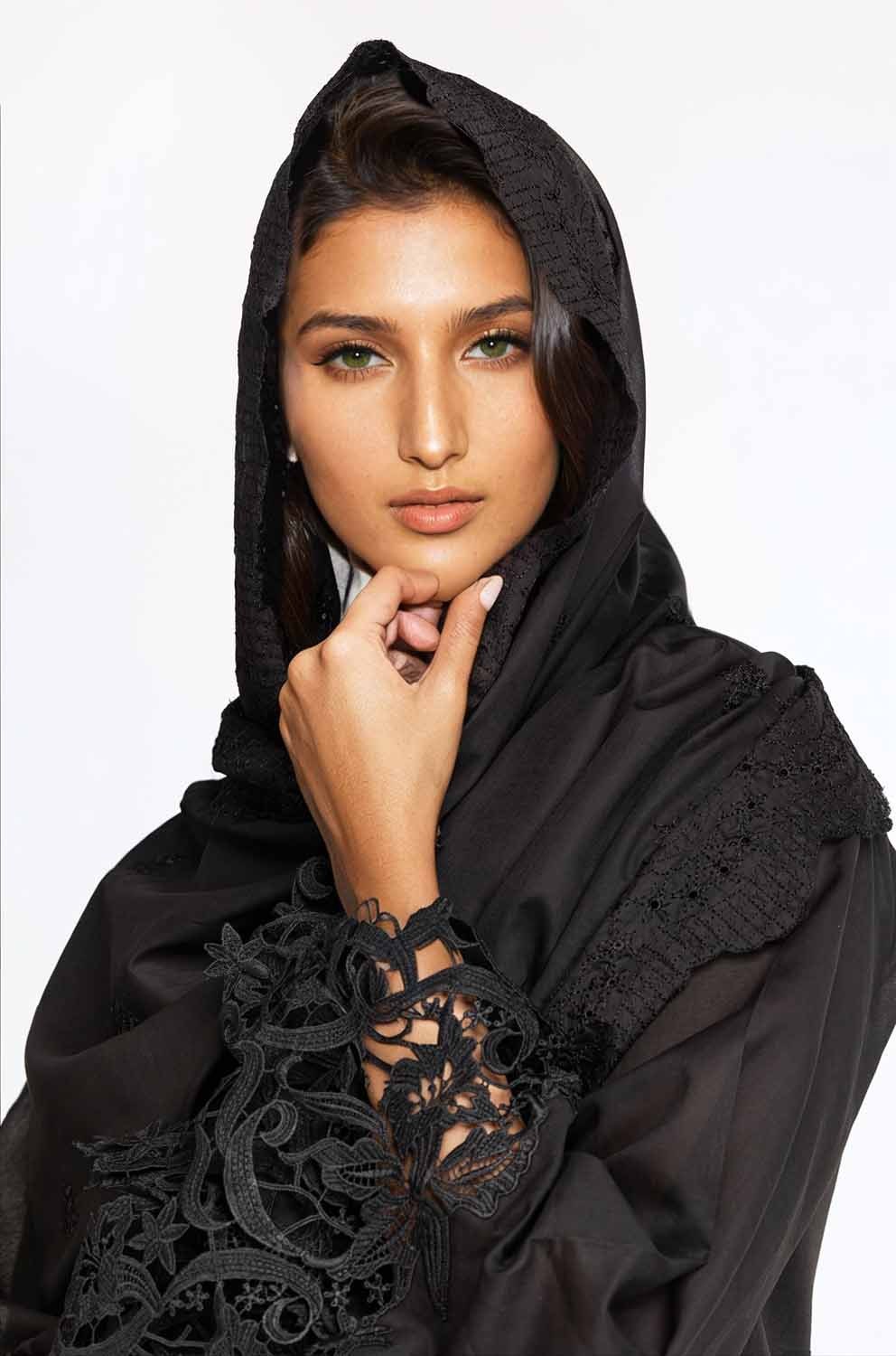 Embroidered Lawn Dupatta DP-42006