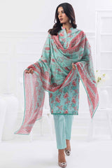 3 Piece Printed lawn Unstitched Suit CLP-32221