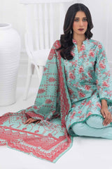 3 Piece Printed lawn Unstitched Suit CLP-32221