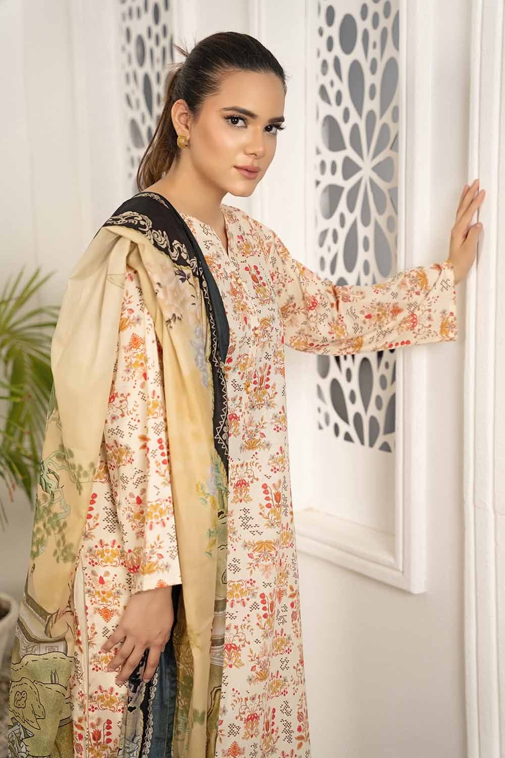 2 Piece Printed Lawn Unstitched Suit TL-32083