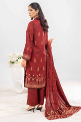 3 Piece Printed Karandi Jacquard Unstitched Suit WNS-32311 B
