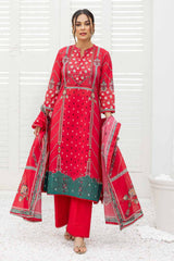 3 Piece Printed Lawn Unstitched Suit CL-32279 A