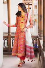 3 Piece Lawn Unstitched Foil Printed Suit CL-32243 A