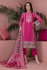 3 Piece Lawn Printed Unstitched Suit CLP-32142 B