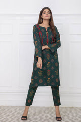 2 Piece Dhanak Unstitched Printed Suit WNST-32011