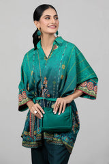 1 Piece Linen Unstitched Digital Printed Fabric VS-22008
