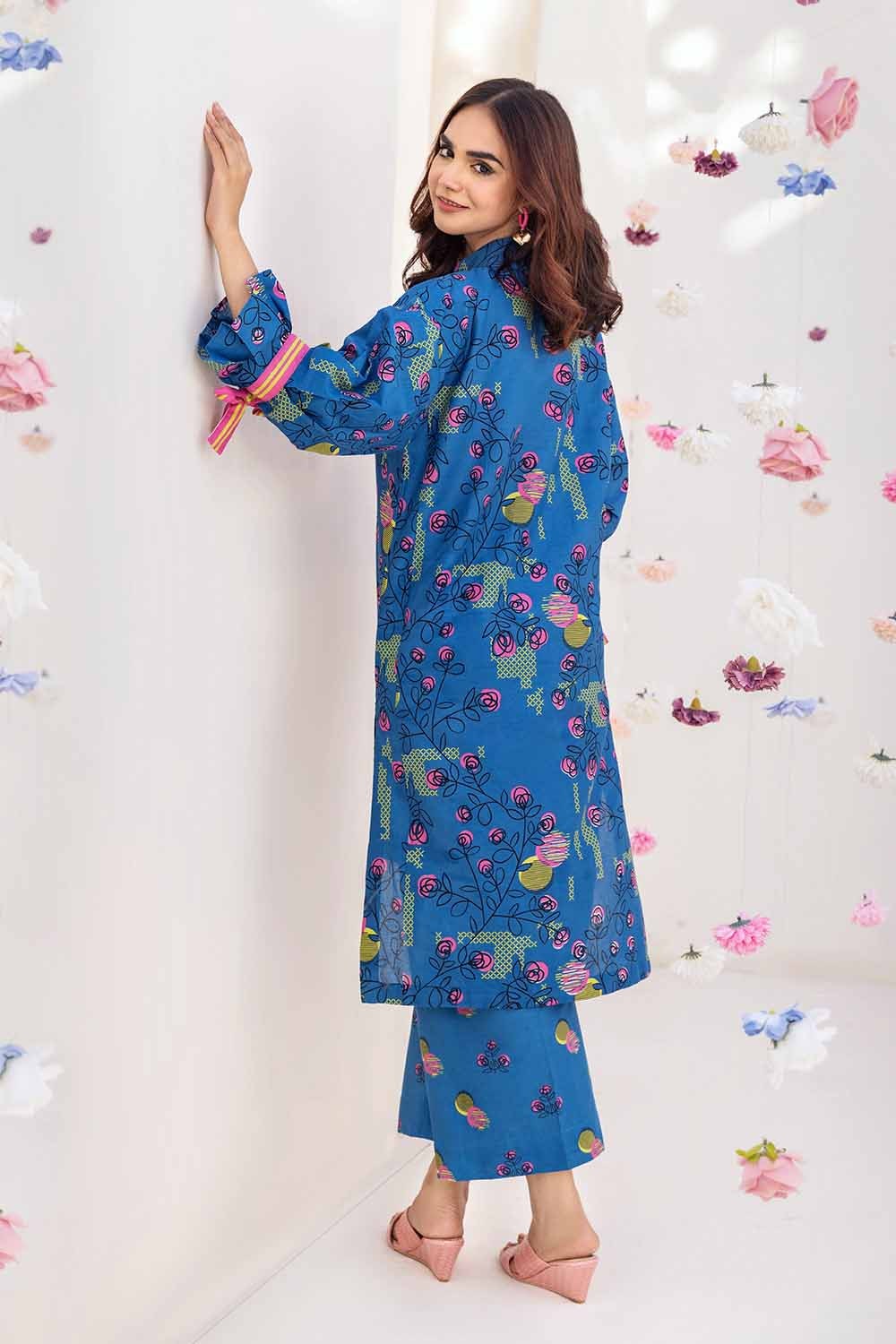 2 Piece Printed Cambric Unstitched Suit TCN-32002