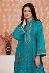 2 Piece Khaddar Unstitched Digital Printed Suit WNST-32045